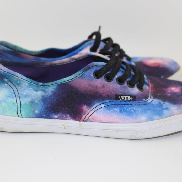Van's Galaxy Print Sneakers Sz. 6 - Picture 3 of 7